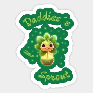 Daddies´s little sprout Sticker